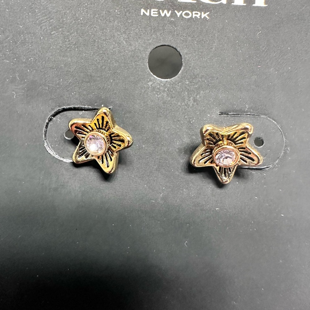 Coach earrings